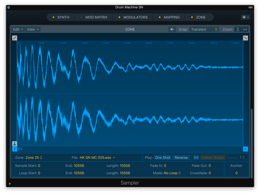 WAV files (Waveform)